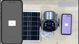 How To Connect Your Solar Camera To Camhipro APP [upl. by Stagg63]