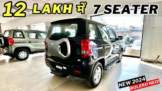 NEW 2024 BOLERO NEO N10 ❤️ 7 Seater SUV Under 12 Lakh 😮 [upl. by Crowns]