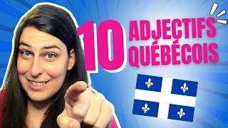 Connaistu ces 10 adjectifs québécois [upl. by Harday]