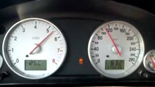 Mondeo ST220 0  160 kmh acceleration [upl. by Onihc625]