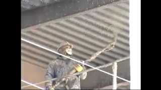 SprayApplied Cementitious Fire Resistive Material SFRM or Field Testing Video [upl. by Enelegna847]