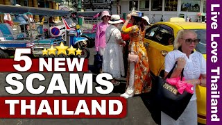 THAILANDs 5 New Tourist Scams  2023  Mistakes To Avoid livelovethailand [upl. by Loram]