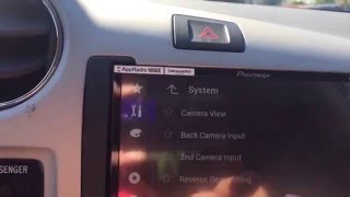 Pioneer AVH4100NEX Fix Caution quotThe video may appear reversed quot [upl. by Alcina999]