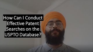 How Can I Conduct Effective Patent Searches on the USPTO Database [upl. by Ibmat]