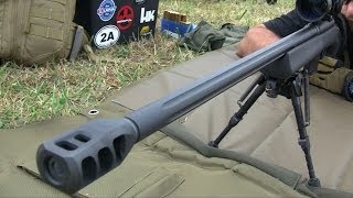 338 Lapua Magnum First Shot Reactions Barrett amp Savage [upl. by Atteuqahs]