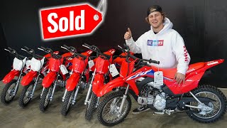 I Bought Every Pit Bike at a Dealership [upl. by Orji]