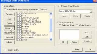 Part L Overland Mapping with Campaign Cartographer  Handout Maps [upl. by Nagap527]