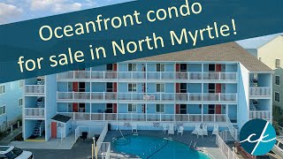 Updated OCEANFRONT Condo in North Myrtle Beach  FOR SALE [upl. by Keram914]