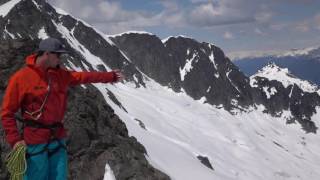 Rappeling Into A Ski Line  Ski Mountaineering Tips Ep6 [upl. by Seessel]