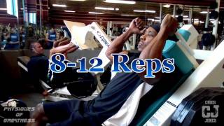 Mass Building Leg Routine By Natural Bodybuilder Chris Jones of Physiques Of Greatness [upl. by Ulda]