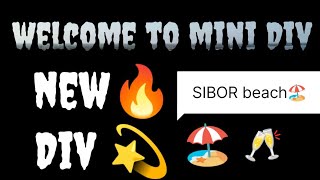 welcome to mi Duv SIBOR beach🏖 new🔥DiV 💫simarAbeacsh newdiv mini Div vlog SIBORbeach🏖 [upl. by Nnylakcaj]