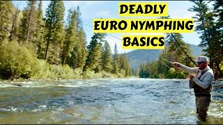 Euro Nymphing Basics with Simon Gawesworth [upl. by Nnanerak]