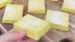 2 Citrons pour ce dessert frais et léger 🍮🍋 Sans beurre Sans farine et Sans gélatine [upl. by Killen]