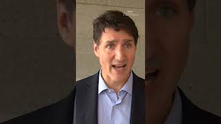 Trudeau following CN Rail workers dispute [upl. by Ernestus]