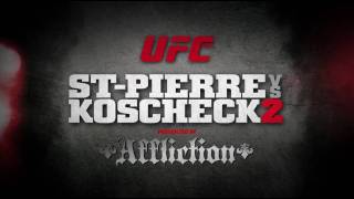 UFC© 124 Georges St Pierre VS Josh Koscheck Presented by Affliction [upl. by Nyladnor326]