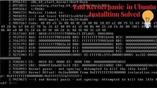 End Kernel Panic  Not Syncing Ubuntu 2204 Installation on VMware VirtualBox  Windows 11 [upl. by Eigriv]