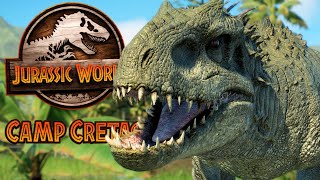 CAMP CRETACEOUS DINOSAURS in JURASSIC WORLD EVOLUTION 2 4K [upl. by Luhe]