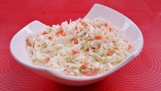 Coleslaw Recipe Coleslaw Dressing Recipe Diane Kometa  Dishin With Di  144 [upl. by Ellingston548]