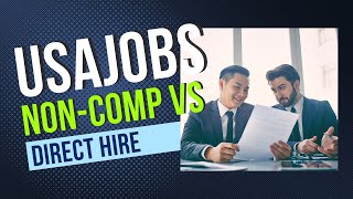 Direct Hire Authority vs Noncompetitive hiring  What is the difference [upl. by Adlev]