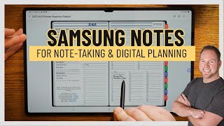 How to use Samsung Notes For Note taking and Planning [upl. by Barbara-Anne]