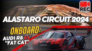 Alastaro Circuit 2024 onboard Audi R8 11 Time Attack Car [upl. by Trauner643]