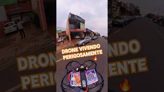 DRONE APRONTANDO NAS RUAS  😂😂 humor [upl. by Aneda]