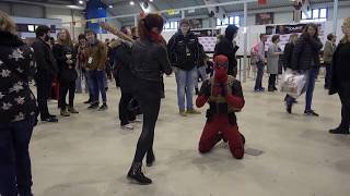 Deadpool meets Lucille  Walker Stalker Germany  Day1  short preview [upl. by Philo]