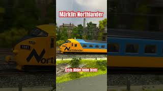 Märklin Northlander fährt die ersten Runden während des Drehs Märklin Northlander Moba [upl. by Michell419]