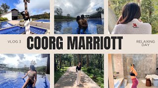 Coorg Marriott Vlog 3  Coorg Vlog  Best Luxury Resort in Coorg  Bangalore to Coorg [upl. by Eddi]