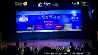 Live FOLK DANCE 26th National Youth Festival 2023  Post Lunch [upl. by Elmer]