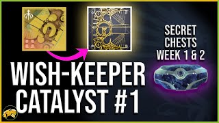 Destiny 2  WishKeeper Catalyst  LEGEND Starcrossed Guide  Secret Chests  Taraniss Treasures [upl. by Karia]