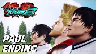 Tekken Tag Tournament 2  Paul Arcade Ending Movie [upl. by Zeeba315]