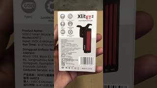 Enfitnix XlitET2 smart bike light [upl. by Burchett]