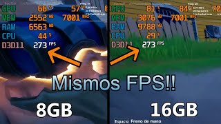 8GB vs 16GB RAM  7 Games Tested results might surprise you [upl. by Georgie538]