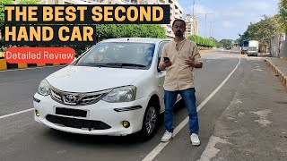 Toyota Etios review  2012 G Petrol The best second hand car under 2 lakhs [upl. by Gaynor]