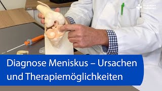 Diagnose Meniskus – Ursachen und Therapiemöglichkeiten [upl. by Einolem]