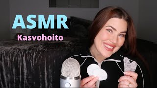 ASMR SUOMI Kasvohoito [upl. by Ennahtur]