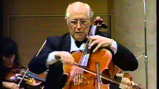 Haydn Cello Concerto No 1 in C major  III Finale Allegro molto Cello Rostropovich [upl. by Mezoff328]