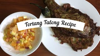 Tortang Talong Recipe  The Sarahshen Vlog [upl. by Eiloj]