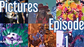 Episode 1 Pictures  The Masked Singer USA Season 12 Ep 1 [upl. by Ebberta]