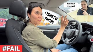 Learner Driver Fails Driving Test But Thinks She Has Passed  1 Serious Driving Faultg2testtest [upl. by Champaigne821]