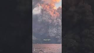 Stromboli spuckt erneut Lava Alarmstufe erhöht [upl. by Chaves417]