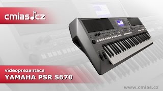 Yamaha PSR S670 videoprezentace [upl. by Gyimah]