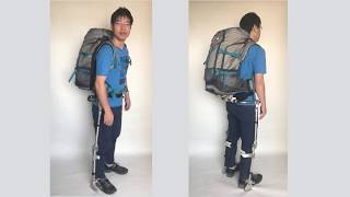 Zhuli Exoskeleton for backpacking [upl. by Cornel]