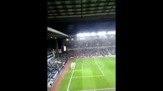 Newcastle Fans Singing At End Of Villa Game [upl. by Stranger]