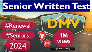 DMV Senior Written Test 2024 UPDATED Exclusive 35 Question Breakdown [upl. by Asillem655]