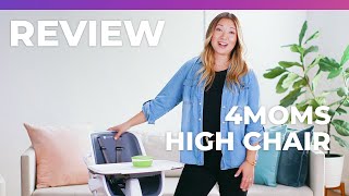 4moms High Chair Review  What to Expect [upl. by Lilak682]