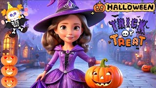 Halloween Adventure 🎃  Magical TrickorTreat Story for Kidsquot  Bedtime Stories  Sofia the First [upl. by Lleval]