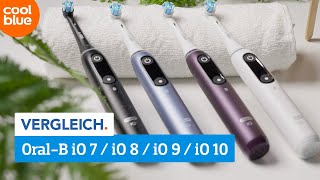 OralB iO 7 iO 8 iO 9 iO 10 Zahnbürsten  Vergleich [upl. by Nwad]