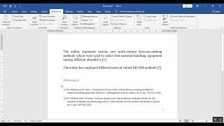 How to add references and cite them Using Jabref reference manger [upl. by Worrad540]